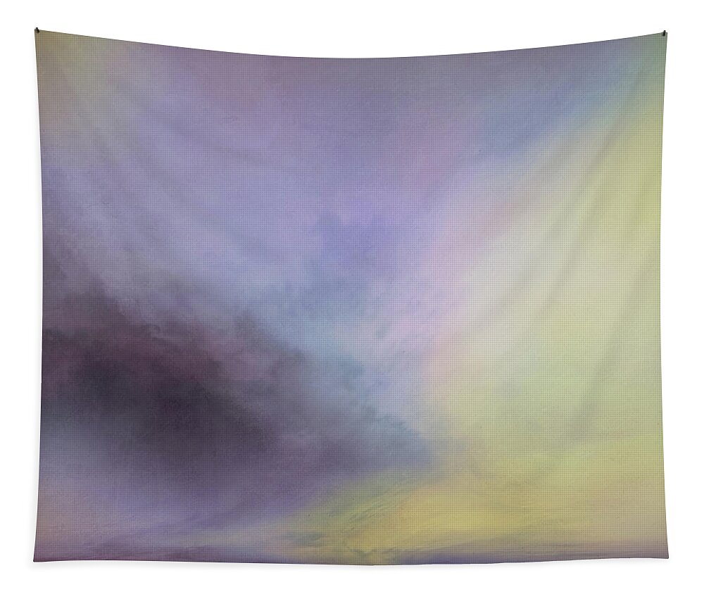 Atmosphere Tapestry featuring the mixed media Willow by Lonnie Christopher