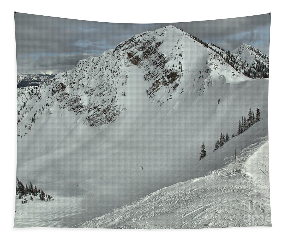 Kicking Horse Tapestry featuring the photograph Winding Up To Terminator by Adam Jewell