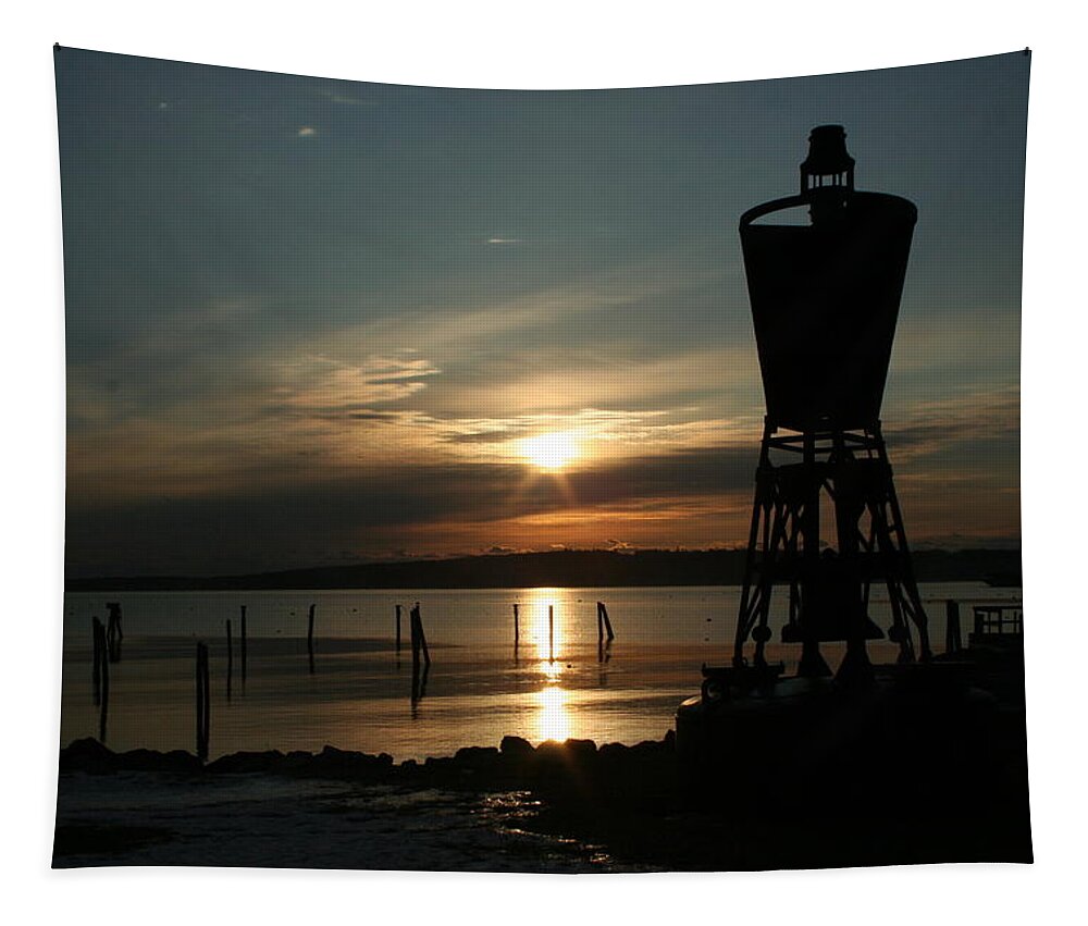 Landscape Tapestry featuring the photograph Winter Dawn by Doug Mills