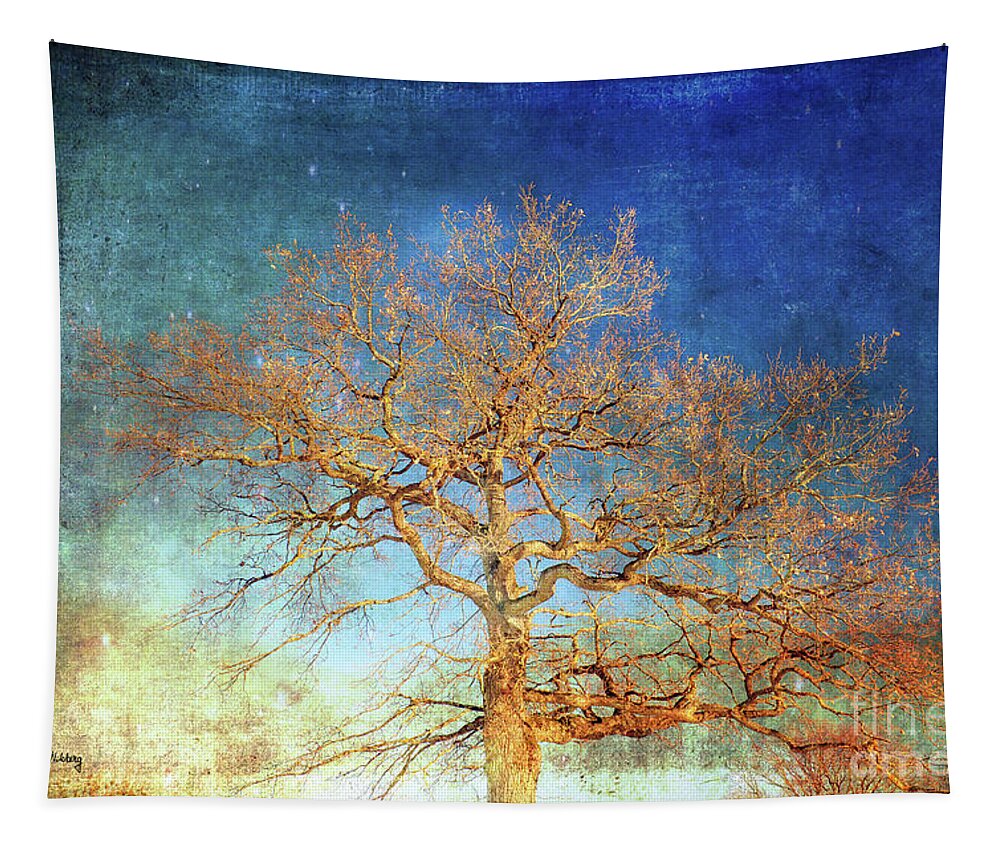 Tree Tapestry featuring the photograph Winter Promise by Randi Grace Nilsberg