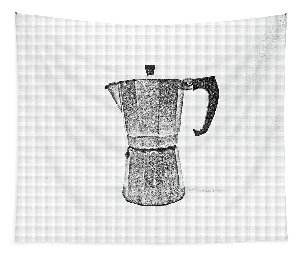 Coffee Tapestry featuring the photograph 08/05/19 Cafetiere by Lachlan Main