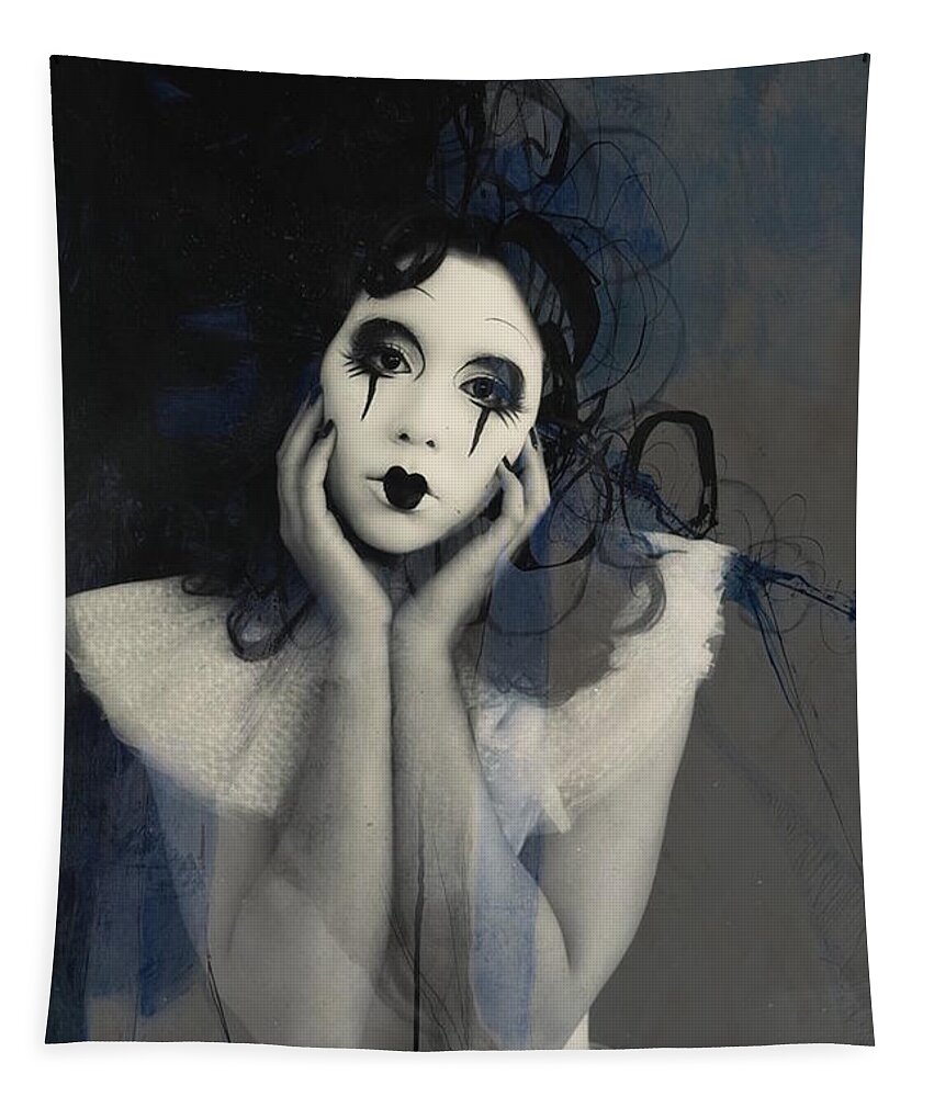 Love Tapestry featuring the mixed media All Of Me by Paul Lovering