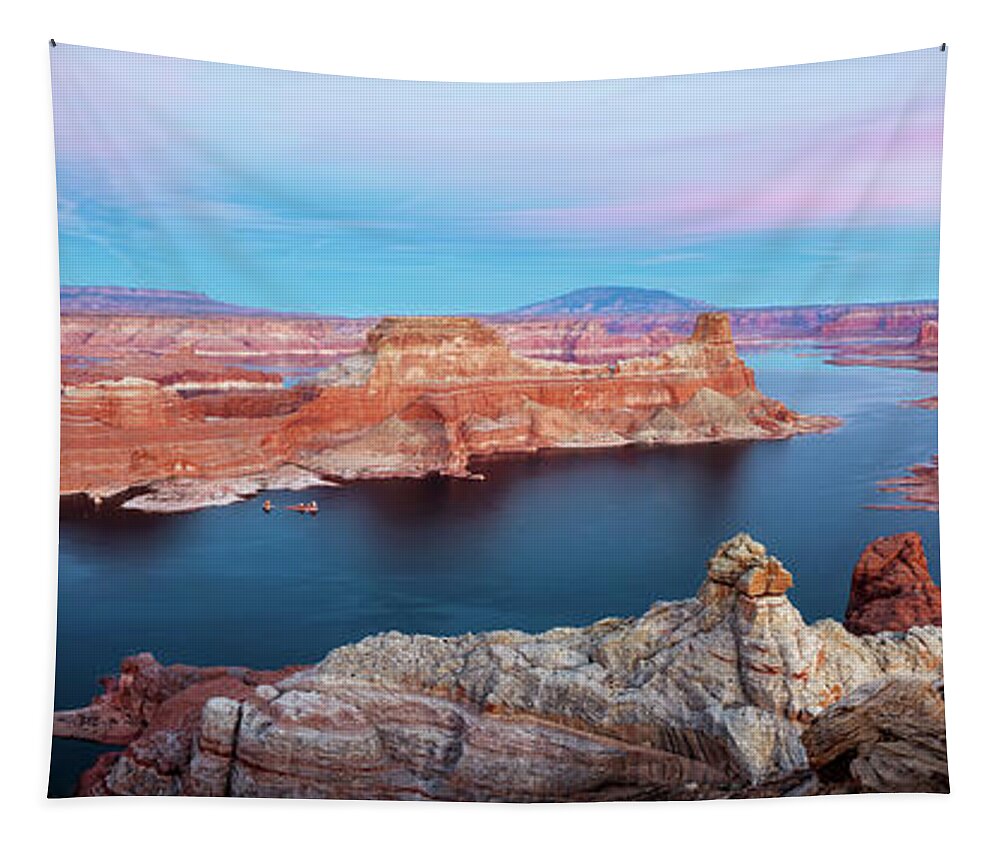 Alstrom Tapestry featuring the photograph Alstrom Point #1 by Alex Mironyuk