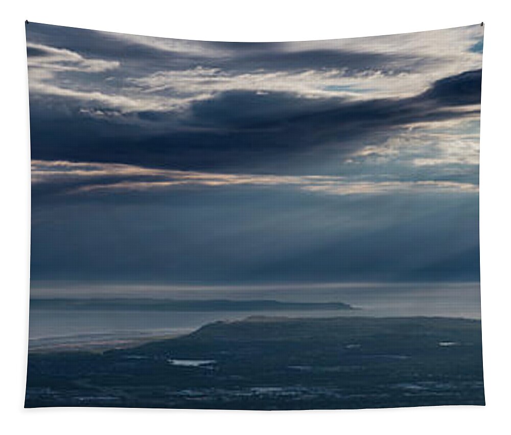 Alaska Tapestry featuring the photograph Anchorage, Alaska #1 by Scott Slone