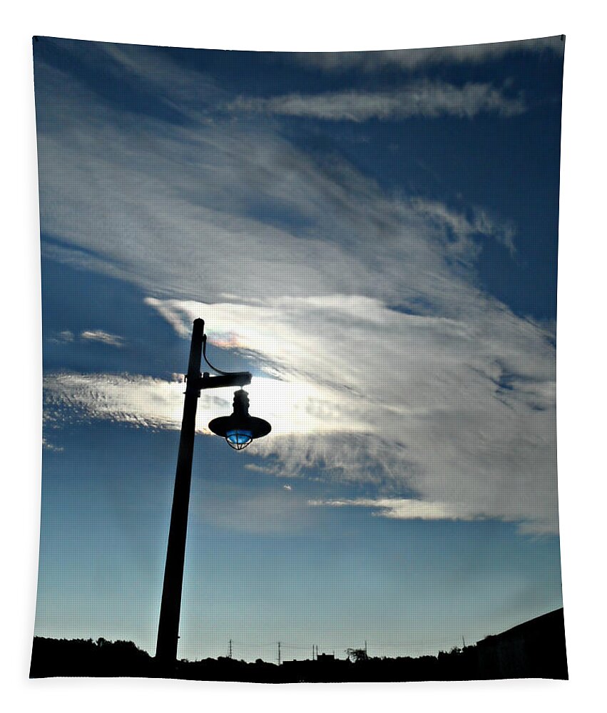 Collingwood's Clouds Tapestry featuring the photograph Collingwood's Clouds #1 by Cyryn Fyrcyd