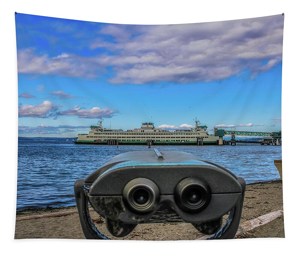 Beach Tapestry featuring the photograph Edmonds Beach by Anamar Pictures