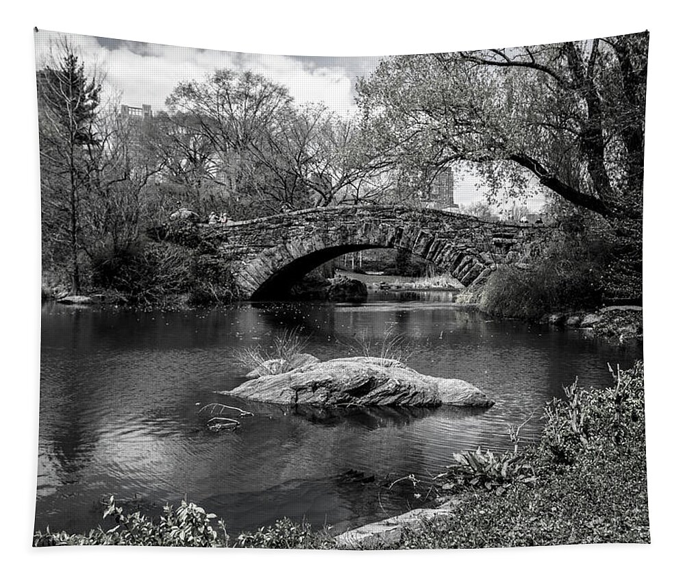 Bridge Tapestry featuring the photograph Park Bridge by Stuart Manning