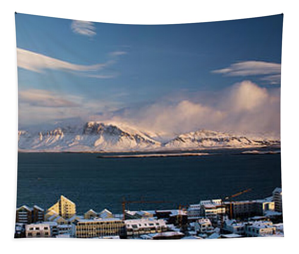 Northern Tapestry featuring the photograph Reykjavik #2 by Robert Grac