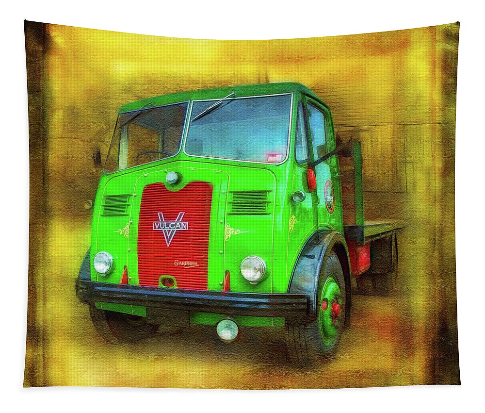Truck Tapestry featuring the photograph Vulcan #1 by Keith Hawley