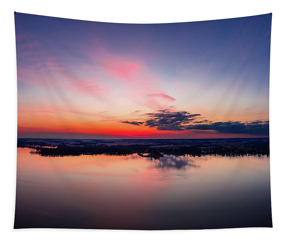  Tapestry featuring the photograph Island Sunrise #15 by Brian Jones