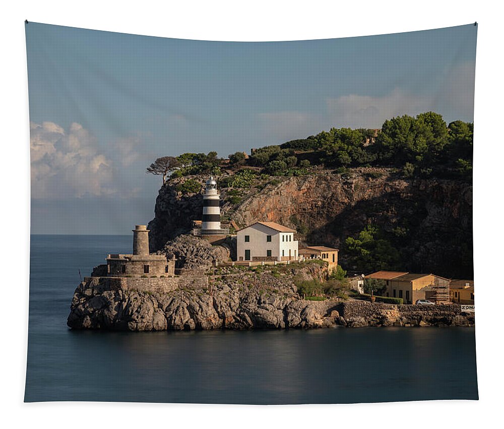 Port De Soller Tapestry featuring the photograph Mallorca - Spain #15 by Joana Kruse