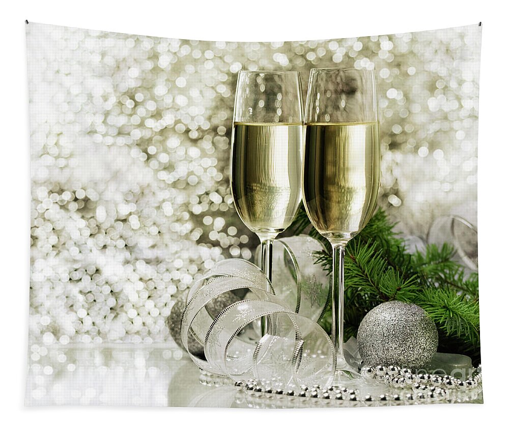 Champagne Tapestry featuring the photograph Champagne #2 by Jelena Jovanovic