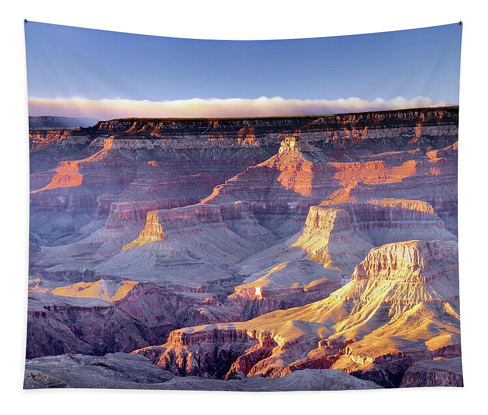 Estock Tapestry featuring the digital art Grand Canyon, Arizona, Usa #2 by Francesco Carovillano