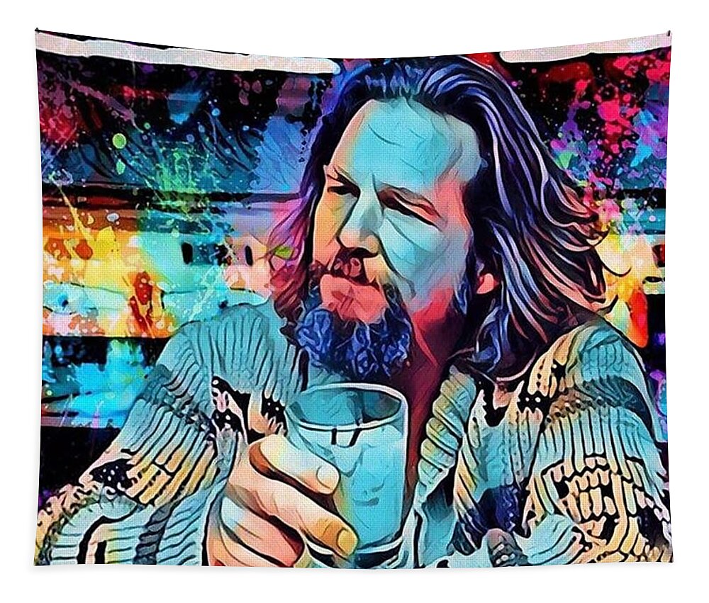 The Big Lebowski Tapestry featuring the photograph The Dude #1 by Rob Hans