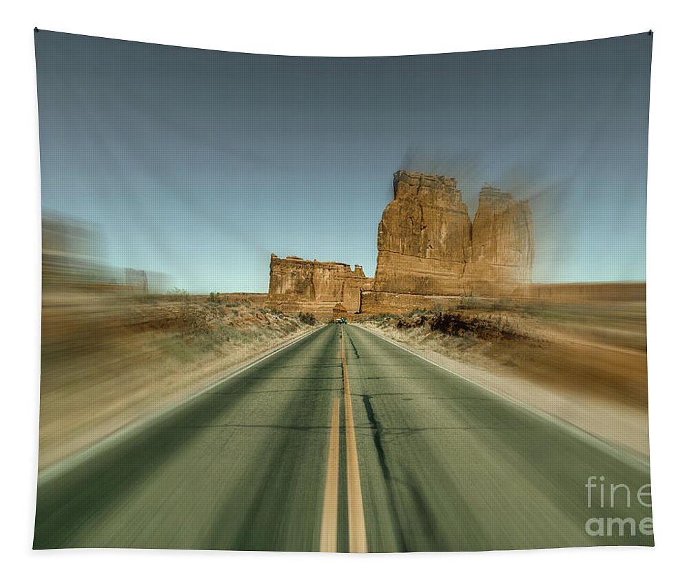 Arches National Park Tapestry featuring the photograph Arches National Park by Raul Rodriguez