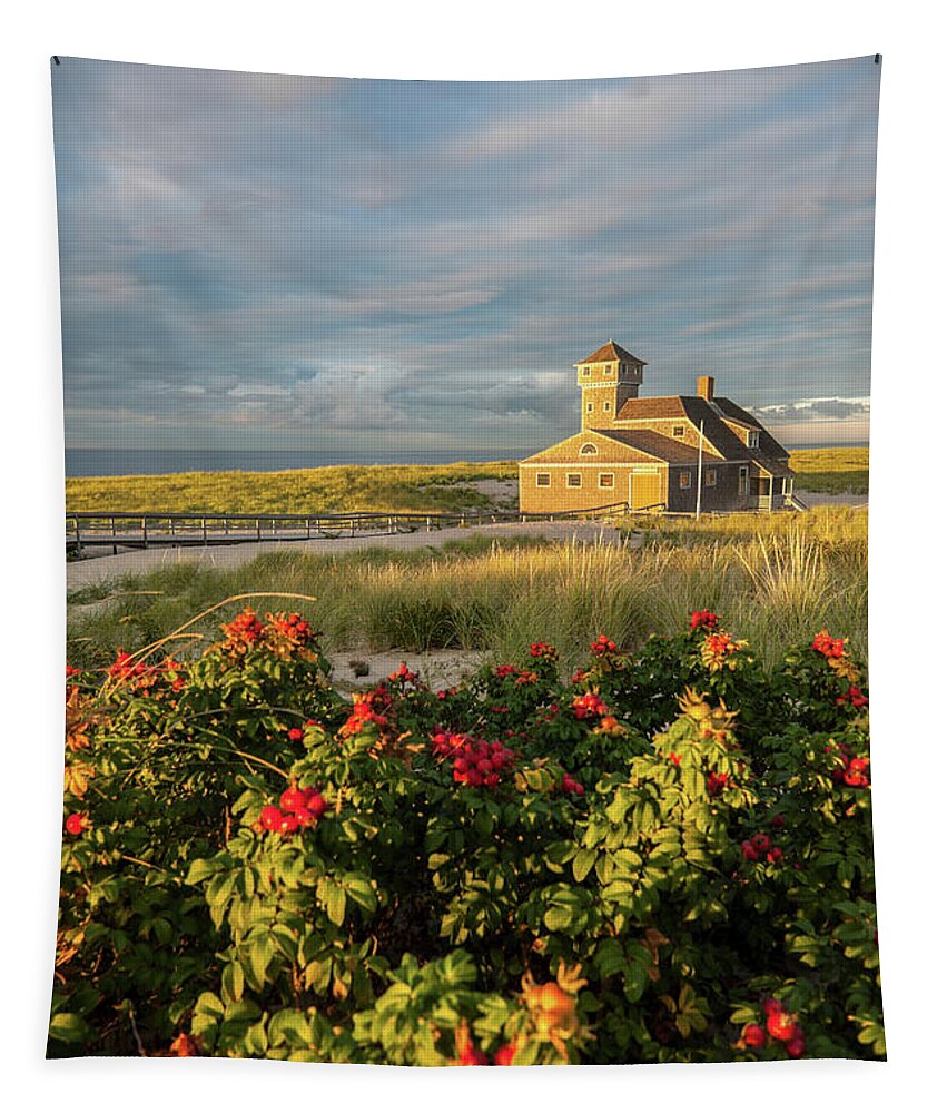 Estock Tapestry featuring the digital art Usa, New England, Cape Cod #4 by Guido Cozzi