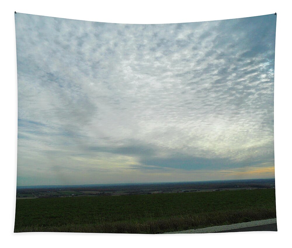 Colossal Country Clouds Tapestry featuring the photograph Colossal Country Clouds #6 by Cyryn Fyrcyd