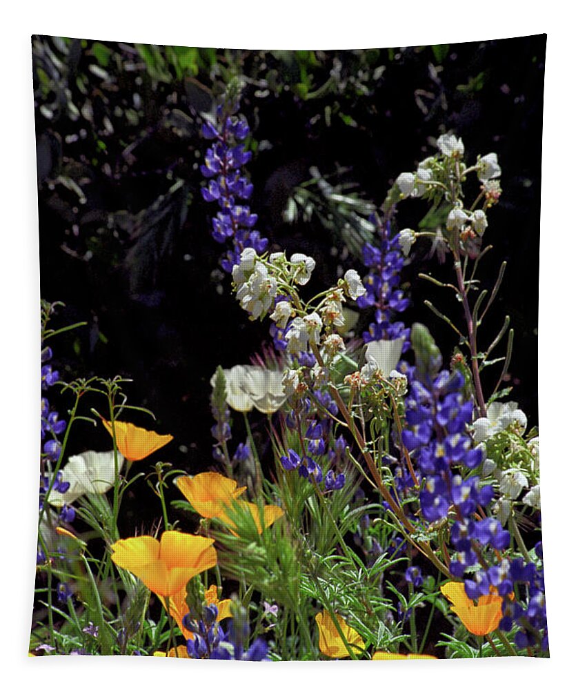 Spring Tapestry featuring the photograph A Bouquet from God by Kathy McClure