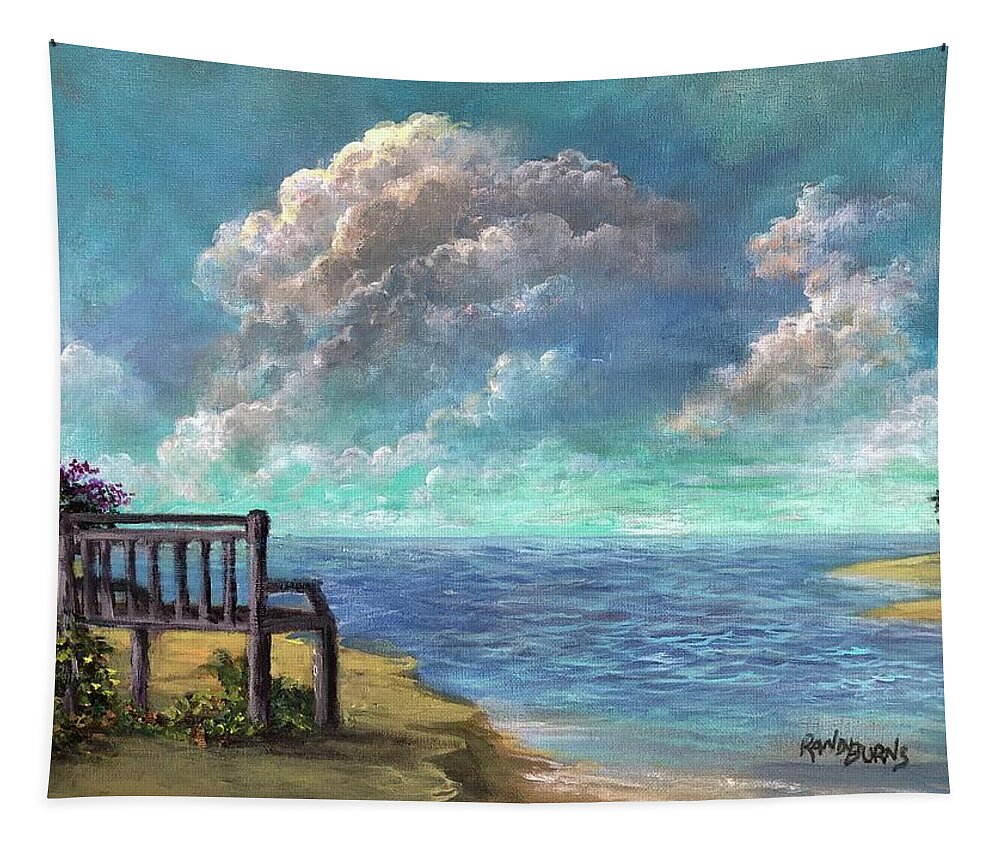 Dream Tapestry featuring the painting A Place To Dream by Rand Burns