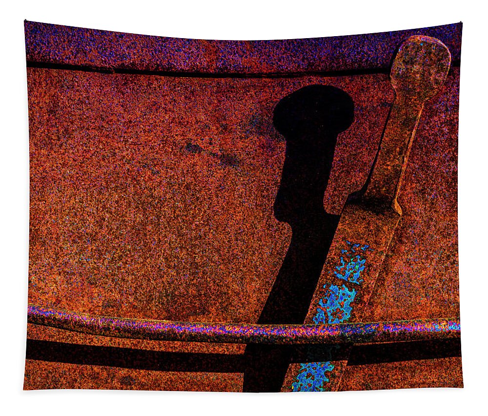 Photography Tapestry featuring the photograph A Rusted Development II by Paul Wear