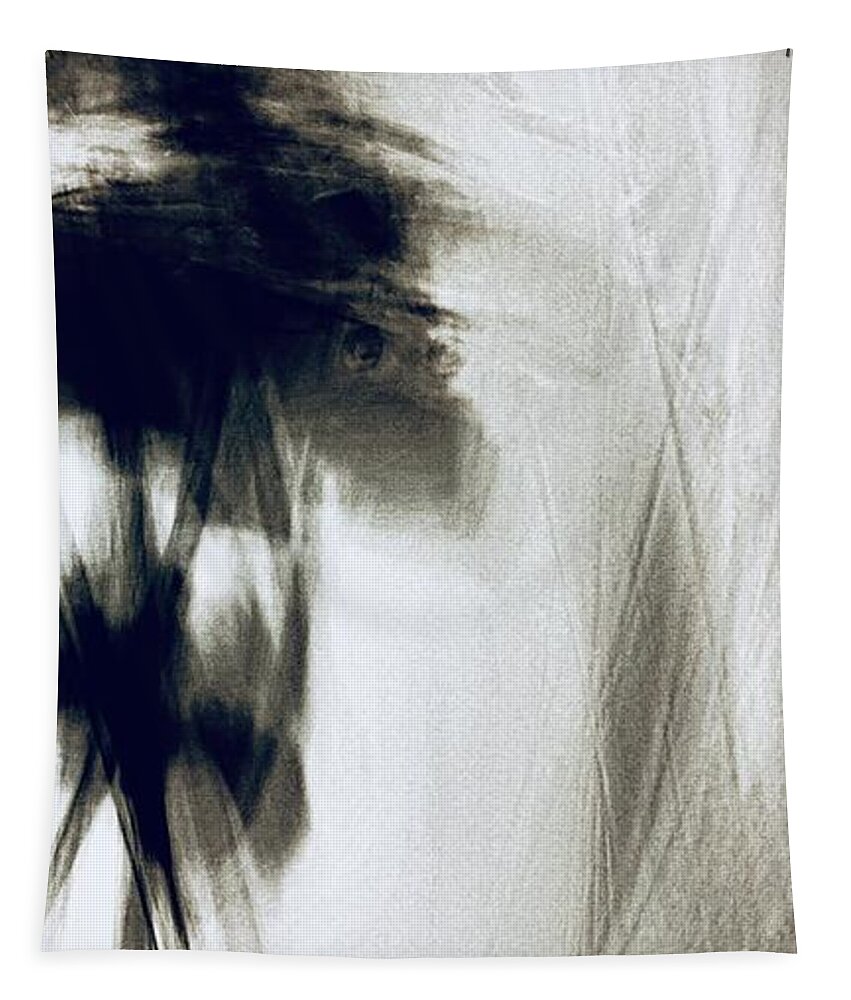 Abstract Tapestry featuring the photograph Abstract in motion by Cristina Stefan