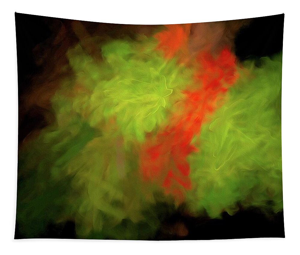 Background Tapestry featuring the digital art Abstract No. 60 by Steve DaPonte