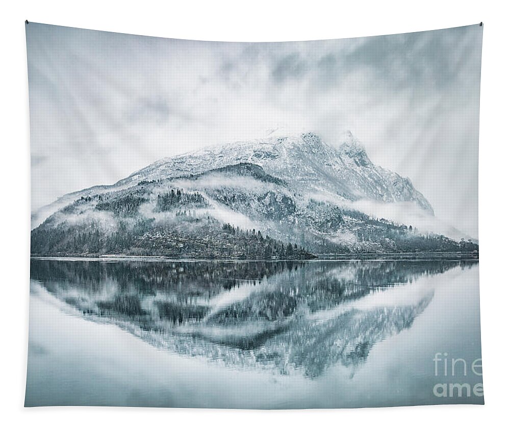 Kremsdorf Tapestry featuring the photograph Across The Endless Fjords by Evelina Kremsdorf