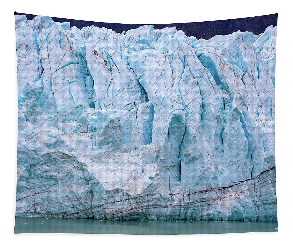 Alaska Tapestry featuring the photograph Alaska Blue by Anthony Jones