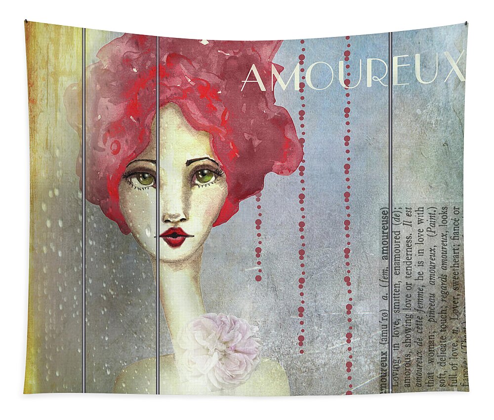 Amour Tapestry featuring the photograph Amourex by Juli Scalzi