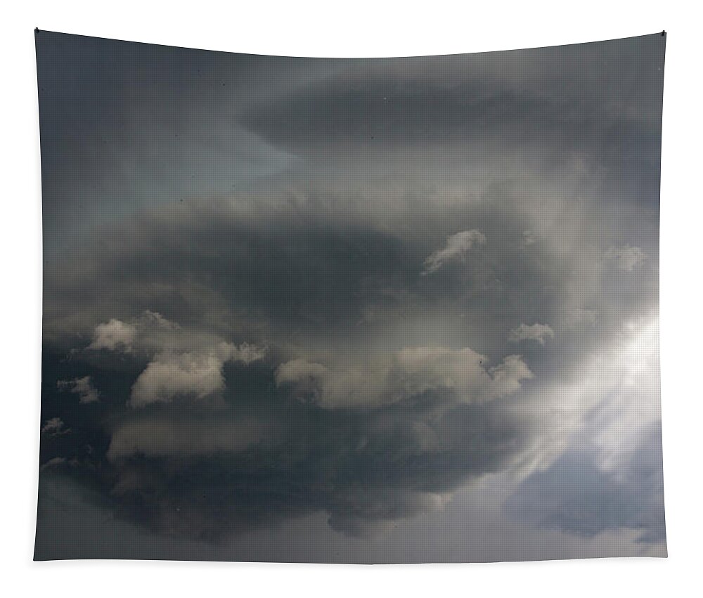 Nebraskasc Tapestry featuring the photograph Another Stellar Storm Chasing Day 017 by NebraskaSC
