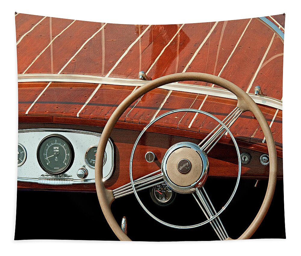 Photography Tapestry featuring the photograph Antique Boating II by Danny Head