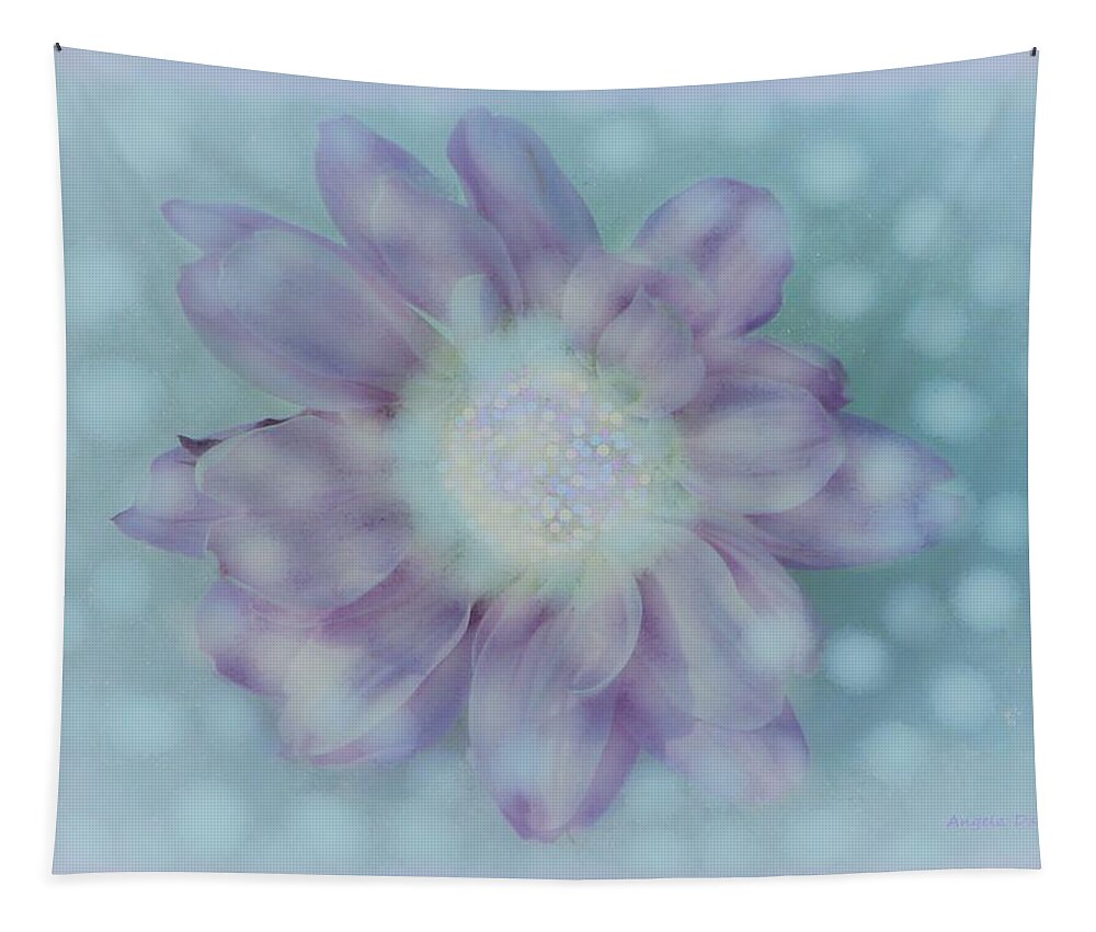 Daisy Tapestry featuring the photograph Arctic Daisy by Angela Davies