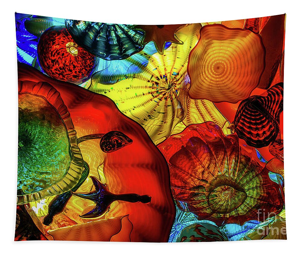 Glasswork Tapestry featuring the photograph Art of Glass by Randy J Heath