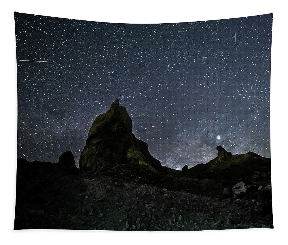 Stars Tapestry featuring the photograph Astroscapes 5 by Ryan Weddle