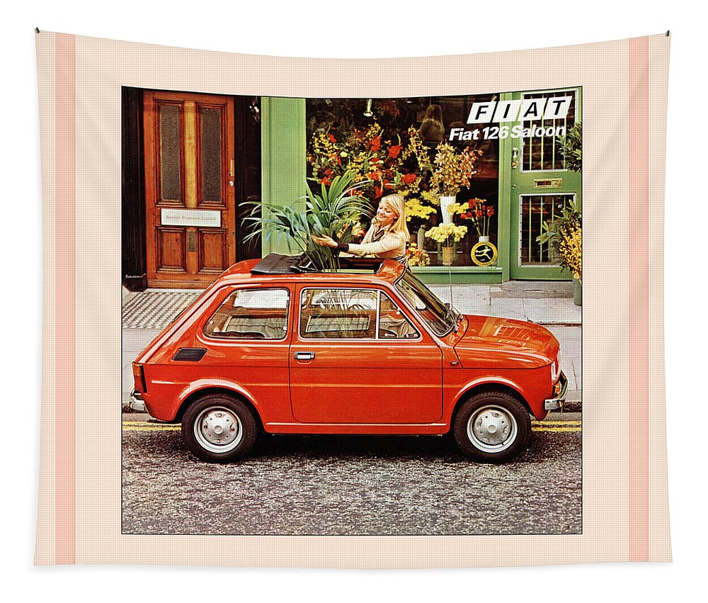 1975 Fiat Tapestry featuring the photograph Automotive Art 299 by Andrew Fare
