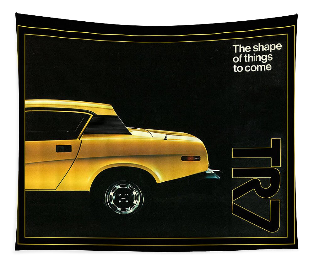 1975 Triumph Tr7 Tapestry featuring the photograph Automotive Art 449 by Andrew Fare