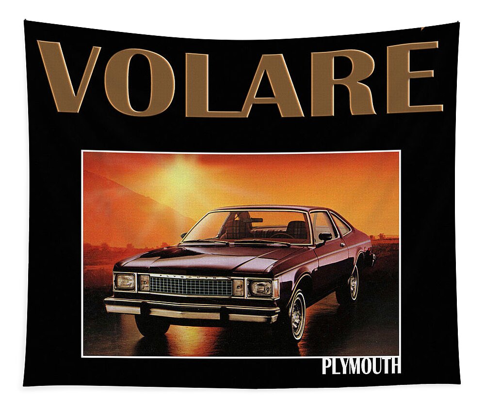 1970 Plymouth Volare Tapestry featuring the photograph Automotive Art 485 by Andrew Fare