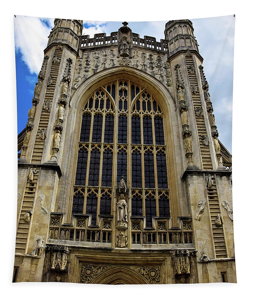 Bath Abbey Tapestry featuring the photograph Bath Abbey, Bath, Somerset, England by Abigail Diane Photography