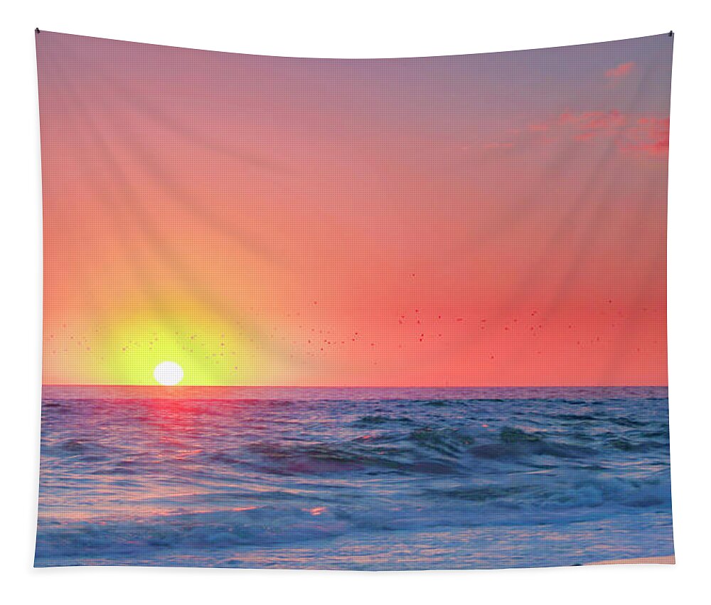 Art Prints Tapestry featuring the photograph Beach 02 by Nunweiler Photography