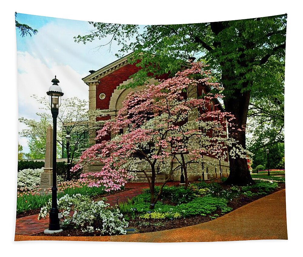 Missouri Tapestry featuring the photograph Beauty at the Garden 3 by Marty Koch