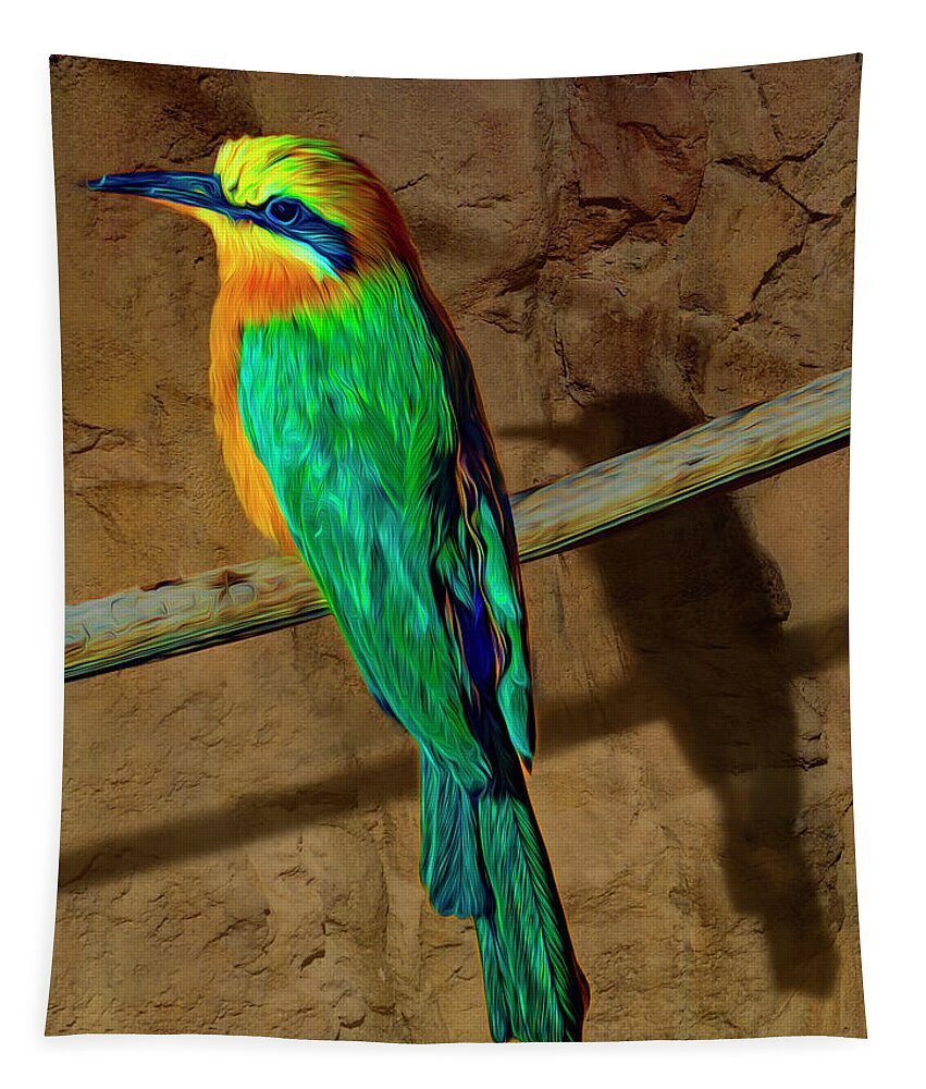 Photography Tapestry featuring the photograph Bee Eater by Paul Wear
