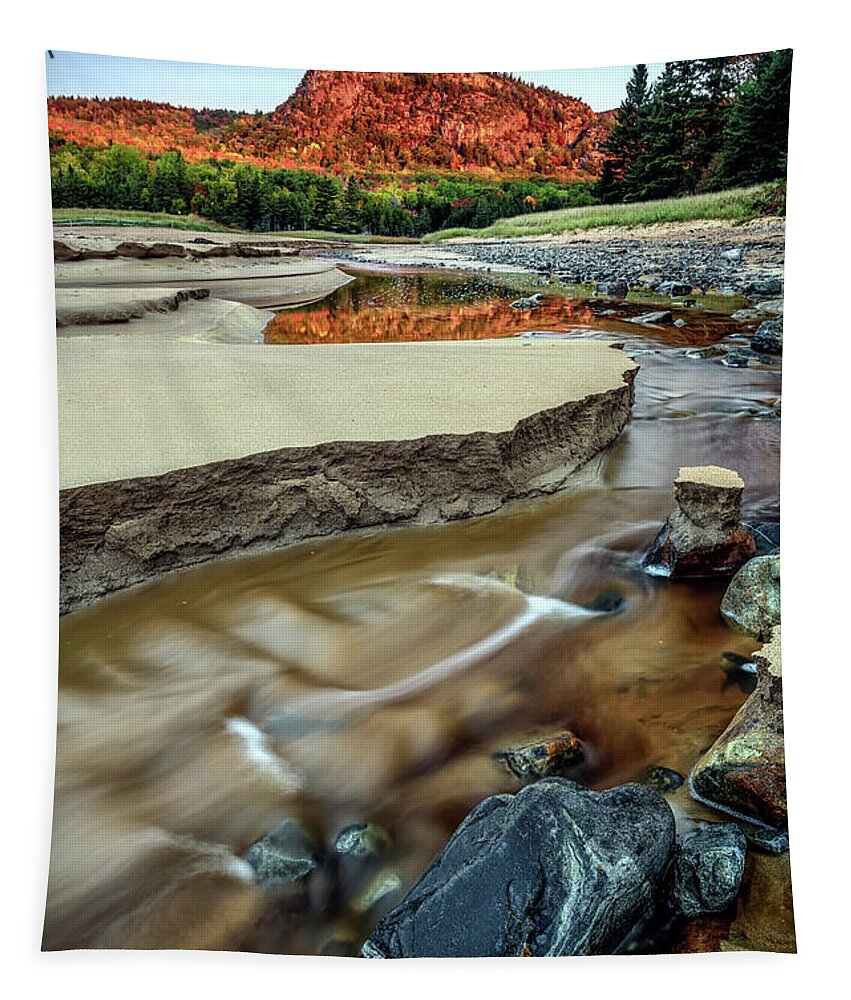 Beehive Tapestry featuring the photograph Beehive sunrise by Scott Thorp