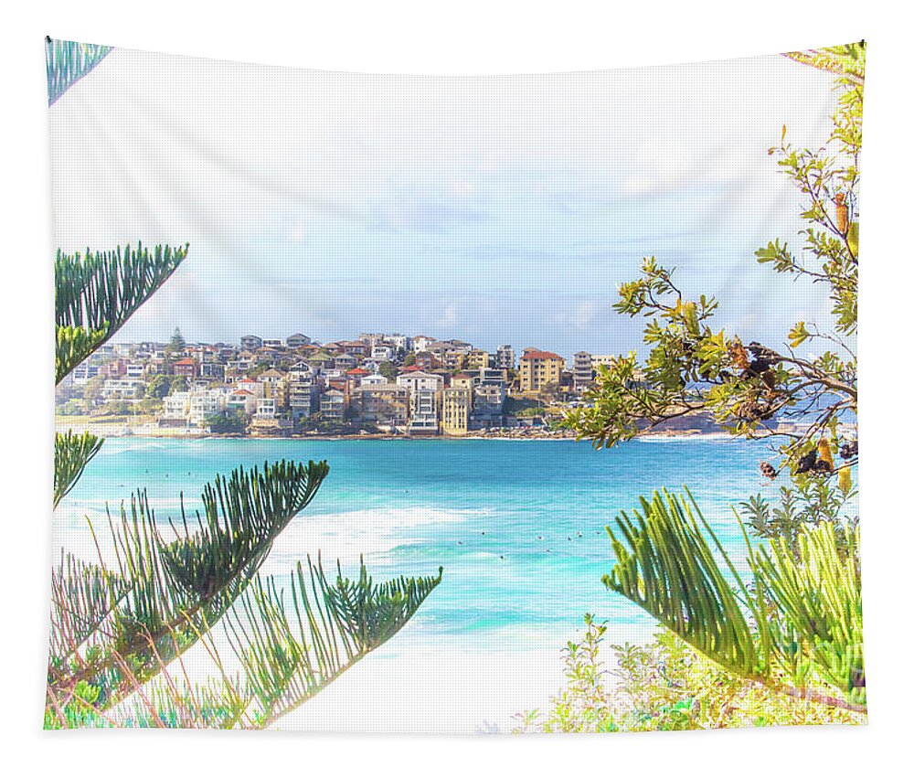 Australia Tapestry featuring the photograph Ben Buckler View by Az Jackson