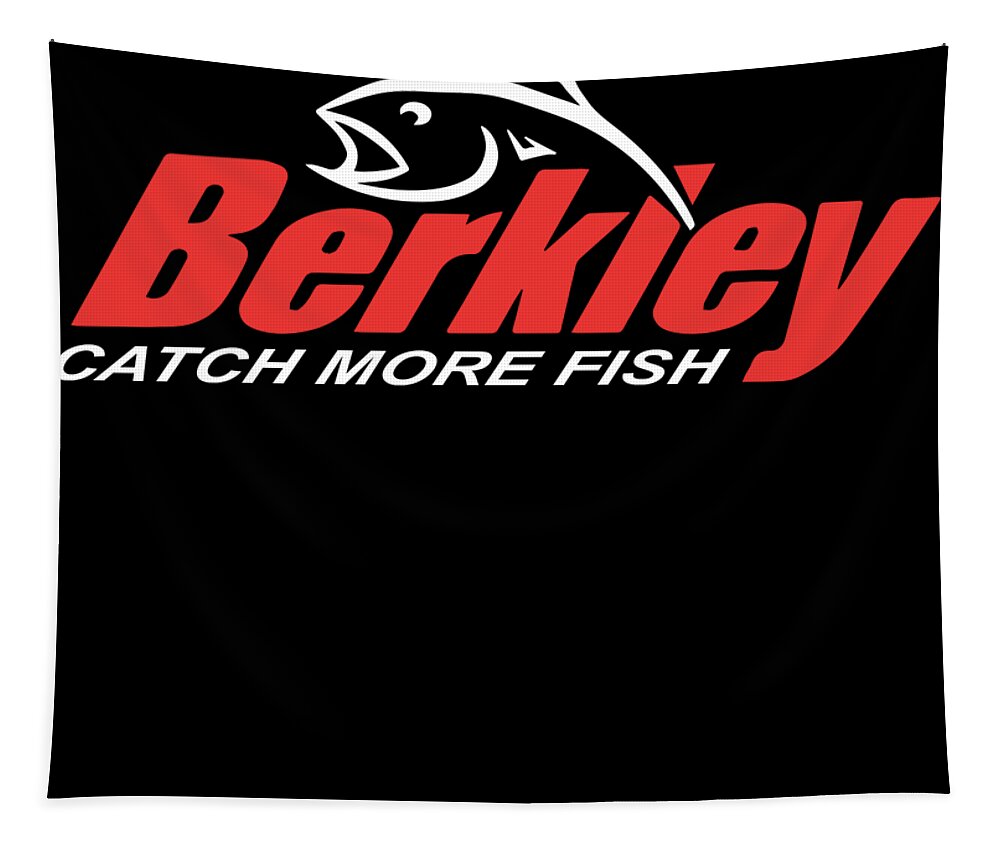 BERKLEY Fishing Logo Spinners Crankbaits LOVER FISHING Tapestry by Samuel  Higinbotham - Fine Art America