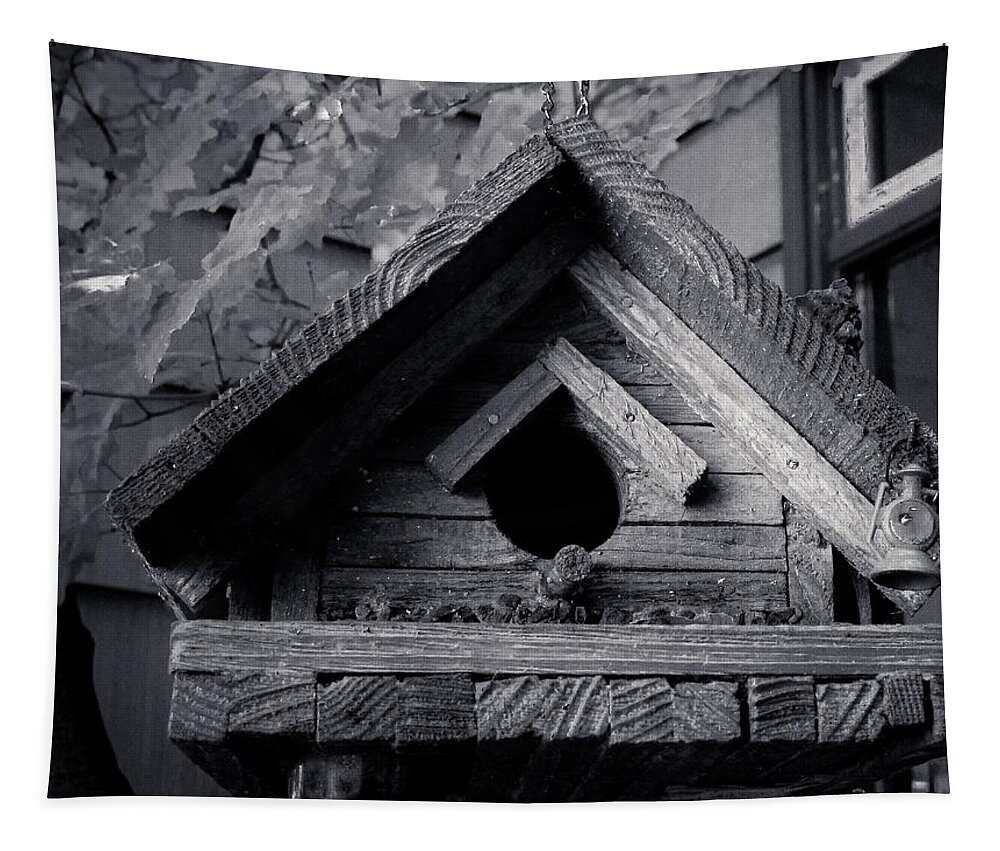 Bird House Tapestry featuring the photograph Bird House by Anamar Pictures