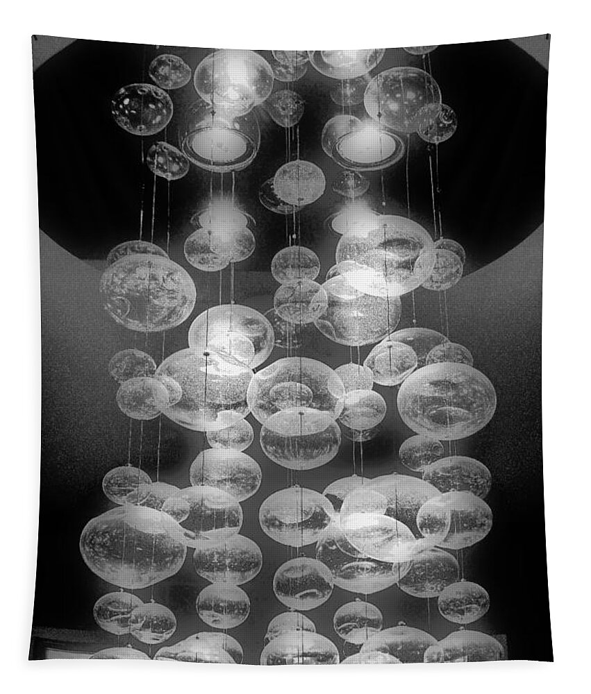 Cascading Lights Tapestry featuring the photograph Cascading by Merle Grenz