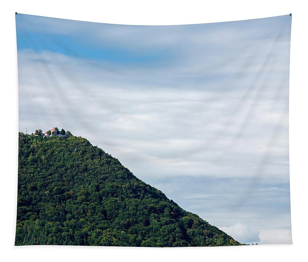 Mountain Tapestry featuring the photograph Church on Smarna Gora by Ian Middleton