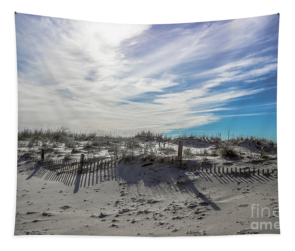 Beach Tapestry featuring the photograph Collide by Colleen Kammerer