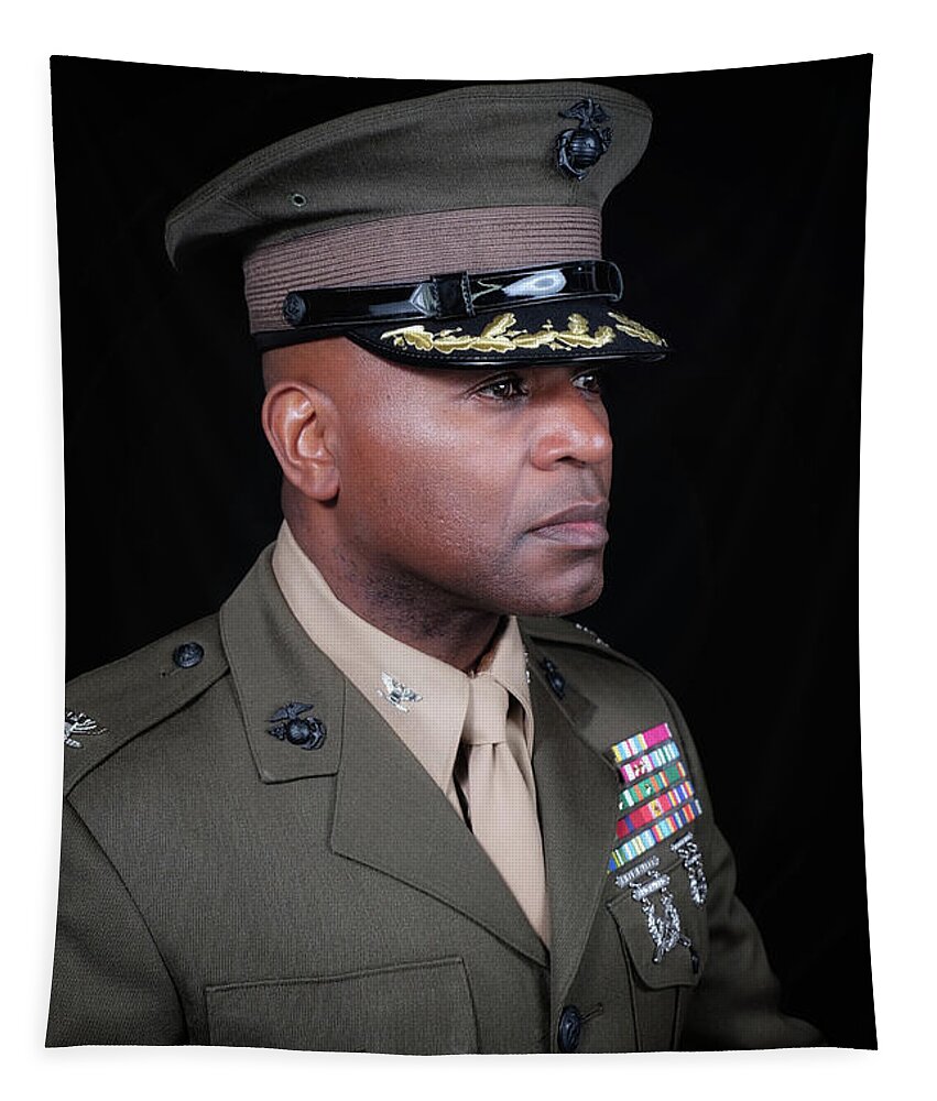  Tapestry featuring the photograph Colonel Trimble 1 by Al Harden