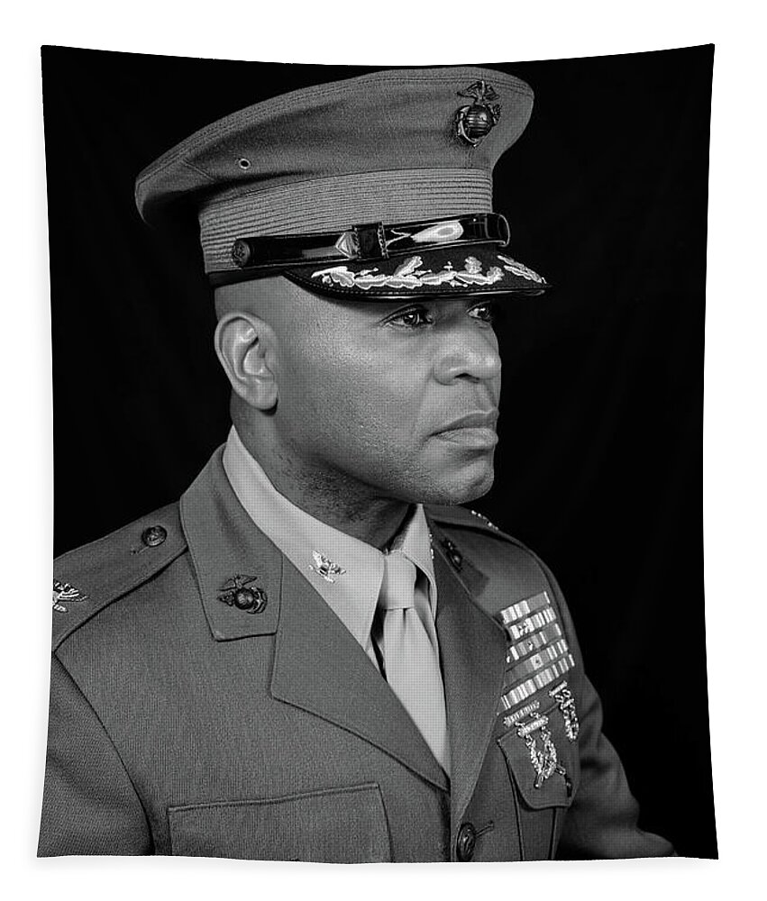  Tapestry featuring the photograph Colonel Trimble by Al Harden